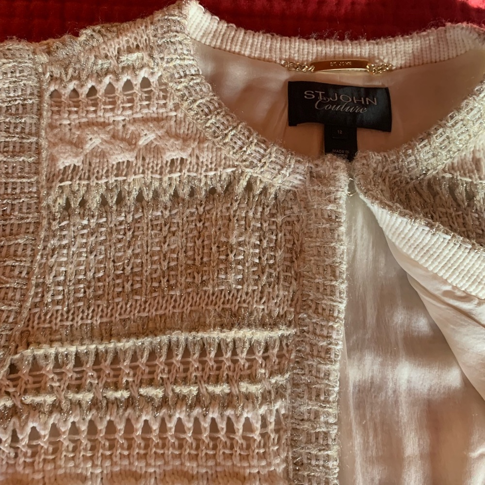 St.John Couture wool Jacket.